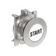 LPFB1168 LOVATO WHITE FLUSH MET. INÍCIO DO BOTÃO DE PRESSÃO PLANA