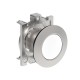 LPFQ108 LOVATO WHITE FLUSH PUSH-PUSH MET.FLAT BUTTON
