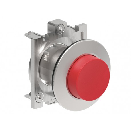 LPFB204 LOVATO RED EXTENDED MET.FLAT PUSH-BUTTON