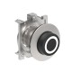 LPFB2102 LOVATO BLACK EXTENDED MET.FLAT PUSH-BUTTON O