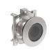 LPFQL107 LOVATO Interruptor metalico lum. rasante transparente Ø 30mm