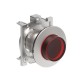 LPFQL204 LOVATO ILL.RED FLUSH EXT.P-P MET.FLAT BUTTON