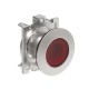 LPFBL104 LOVATO ILL.RED FLUSH MET.FLAT PUSH-BUTTON