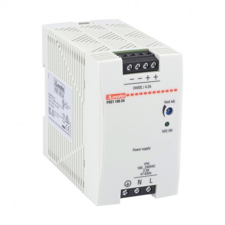 PSE110024 LOVATO Fuente Alimentación monofasica 4,2A 24VDC DIN
