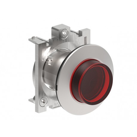 LPFBL204 LOVATO ILL.RED EXTENDED MET. BOUTON-POUSSOIR PLAT