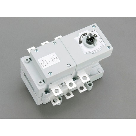 33456 WOEHNER CAPUS Panel, 3P load cut switch without lever, 160A, M8 screw