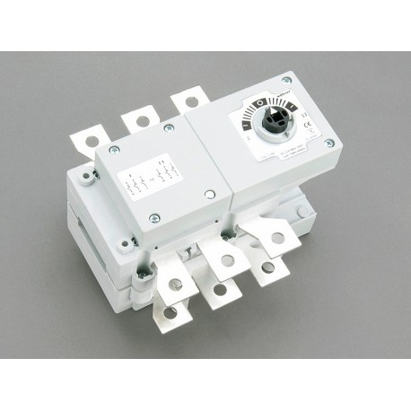 33457 WOEHNER CAPUS Panel, 3P Lastschnittschalter ohne Hebel, 200A, M10 Schraube