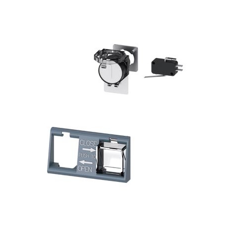 3WA9111-0AH21 SIEMENS SENTRON. Accesorios interruptor automático 3WA. pulsador CON eléctrico con caperuza pr..