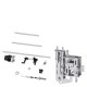 3WA9111-0BB22 SIEMENS Accessory Circuit breaker 3WA, Mutual mechanical interlocking with 2 m bowden cable fo..
