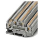 8WH6020-0AG00 SIEMENS morsetto, con attacco ad innesto iPo, a due piani, morsetto passante, 4mm², grigio