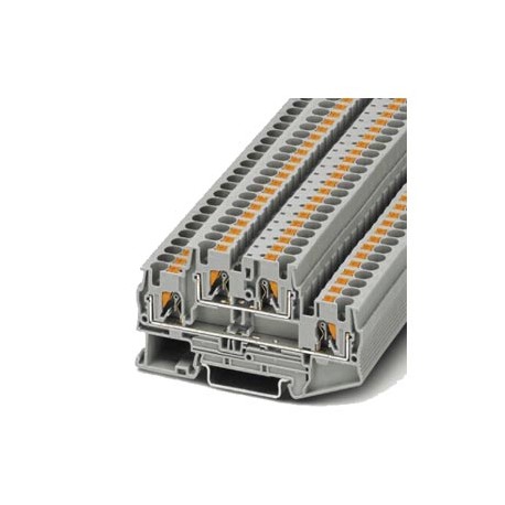 8WH6020-0AG00 SIEMENS morsetto, con attacco ad innesto iPo, a due piani, morsetto passante, 4mm², grigio