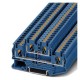 8WH6020-0AG01 SIEMENS morsetto, con attacco ad innesto iPo, a due piani, morsetto passante, 4mm², blu