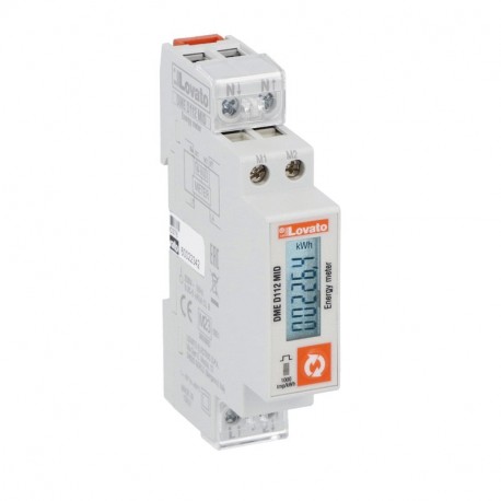DMED112MID LOVATO 1PH 1U M-BUS DIGITAL METER 40A MID
