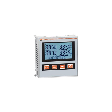 DMG510 LOVATO MULTIMETRO LCD DA INCASSO, LCD CON ICONE RETROILLUMINATO, 72X46MM / 2.8X1.8 ", ALIMENTAZIONE A..