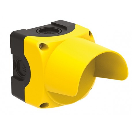LPZP1A5P LOVATO Platinum plastic keypad 1 Yellow knob with cover