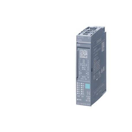 6ES7138-6EB00-0BA0 SIEMENS SIMATIC ET 200SP, TM PTO 2x24V, module d'interface pour entraînements pas-à-pas, ..