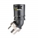 AT54/M50/SF45/BLY 7TCA296170R0769 THOMAS AND BETTS FITTING 45º THREAD HEM. GIR,M50,DN54,BLACK