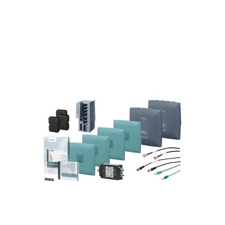 6GT2811-6AB20-0XC0 SIEMENS RF600 Starterpaket Managed 2x Reader RF650R ETSI 4x Antenne RF650A 1x Weitbereich..