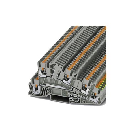 8WH6001-4MF00 SIEMENS morsetto, con attacco ad innesto iPo, morsetto per installazione, PE/L/L , 2,5mm², gri..