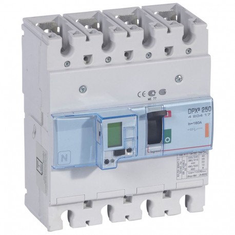 420417 LEGRAND DPX3250 elec+med 4P 25kA 160A