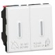 077048 LEGRAND MO-PULS DOBL HABIT HOTEL 2M BL