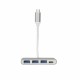 050694 LEGRAND HUB-USBC ZU 3 USB + 1 USB