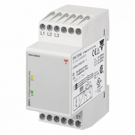 DPA71DM48 CARLO GAVAZZI A saída do sinal selecionado parâmetros 2 relés SETPOINTS 1, Outro variável monitora..