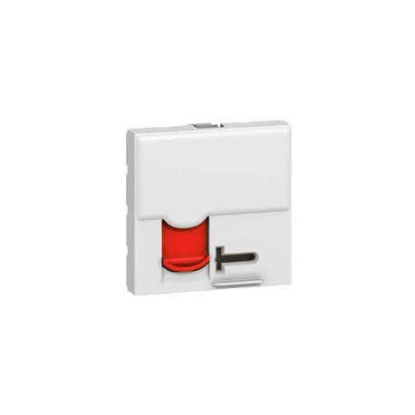 076590 LEGRAND MO-BASIS RJ45 C6A UTP 2M BL SEG