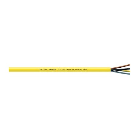 00104043 LAPP ÖLFLEX CLASSIC 100 GELB 4G2,5