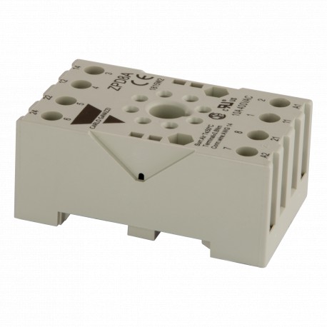ZPD8A CARLO GAVAZZI DESCRIÇÃO undecal para o transporte ferroviário Base de trilho DIN, terminais de parafus..