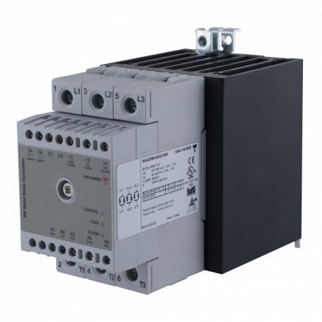 RGC3P60V30C4AM CARLO GAVAZZI Parametri selezionati SISTEMA DIN-rail Mount CATEGORIA CORRENTE RATING 26 50 AC..