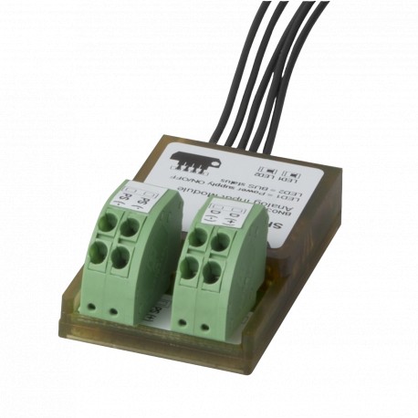 SHPINA224 CARLO GAVAZZI Módulo de entrada analógica, 2 entradas de 0-20 mA / 4-20 mA