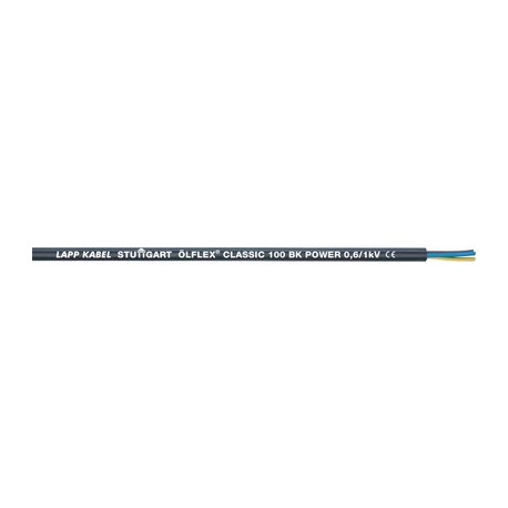 1120471 LAPP ÖLFLEX CLASSIC 100 BK 0,6/1 kV 5G2,5