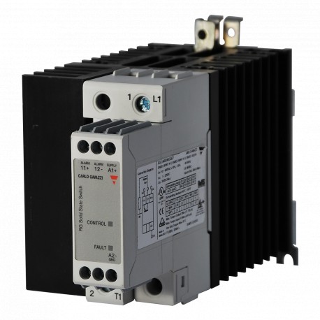 RGC1A60D62GGEP CARLO GAVAZZI Selected parameters SYSTEM DIN-rail Mount CURRENT RATING CATEGORY 51 75 AAC RAT..