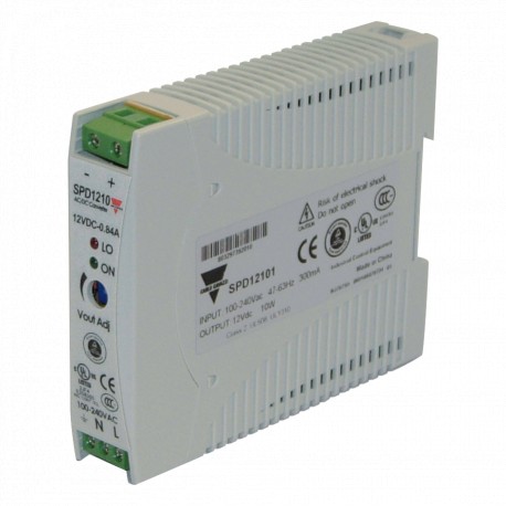 SPD24181 CARLO GAVAZZI Paramètres sélectionnés MODELE rail DIN TENSION D'ENTREE VCA 90 265V PUISSANCE DE SOR..