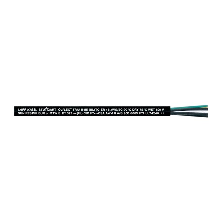 221609 LAPP ÖLFLEX PLATEAU II 9G1.5 16/9C