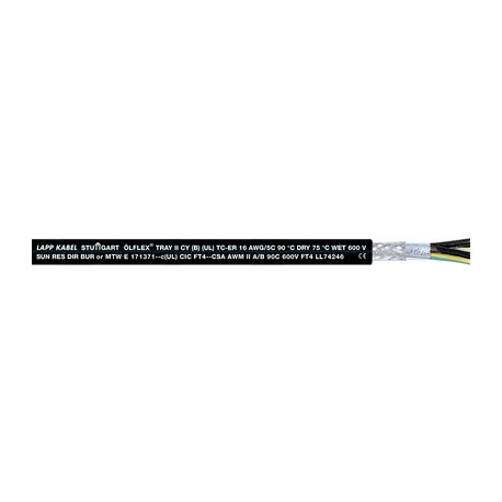 2216180 LAPP ÖLFLEX TABLETT II CY 18G1.5 16/18C