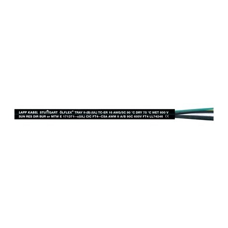 221809 LAPP ÖLFLEX TRAY II 9G1 18/9C