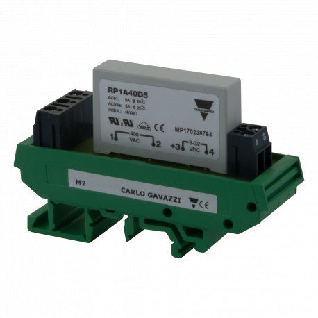 RP1A48D5M2 CARLO GAVAZZI Paramètres sélectionnés SYSTEME Montage rail DIN CATEGORIE DE COURANT 10 ACA ou moi..