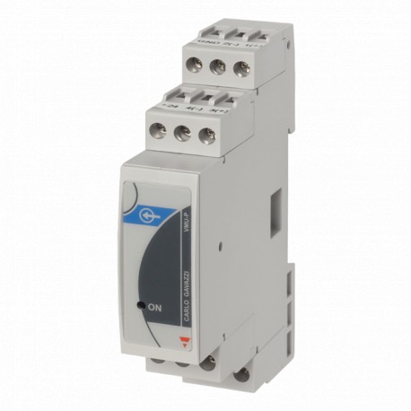 VMUP2TCWXSEM CARLO GAVAZZI Выбранные параметры входов температуры и функциональный блок аналогового DIN рейк..