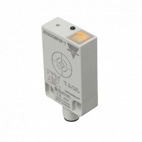 EC5525NPAP-1 CARLO GAVAZZI paramètres sélectionnés M12 CONNECTION BOX rectangulaire en plastique CC CHAMP D'..