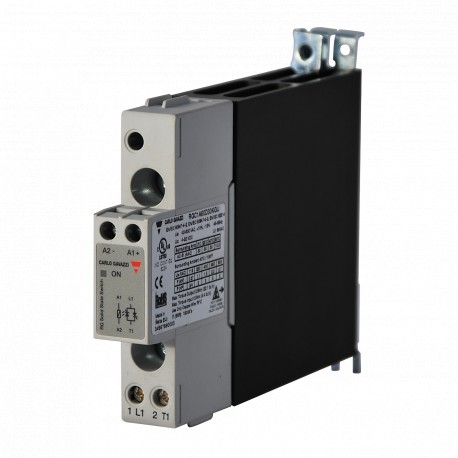 RGC1B60D20KGU CARLO GAVAZZI Parâmetros selecionados sistema de montagem DIN CATEGORIA ferroviário corrente n..