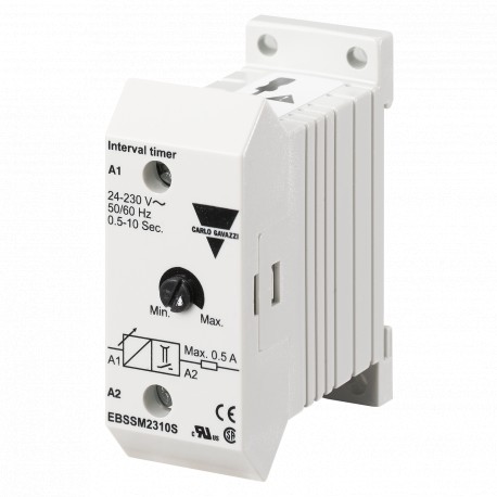 EBSSM231M CARLO GAVAZZI Selected parameters FUNCTION Interval OUTPUT SIGNAL Solid state Others INPUT RANGE 6..