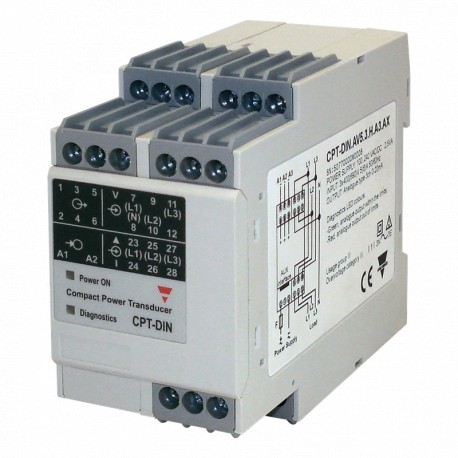 CPTDINAV61LR2AX CARLO GAVAZZI parâmetros selecionados FUNCIONAR transdutores DIN equipamento ferroviário de ..