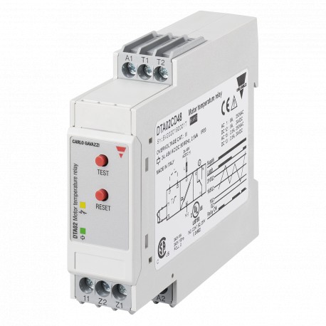 DTA02C230 CARLO GAVAZZI Paramètres sélectionnés SIGNAL DE SORTIE 1 relais POINTS DE CONSIGNE 1, fixe VARIABL..