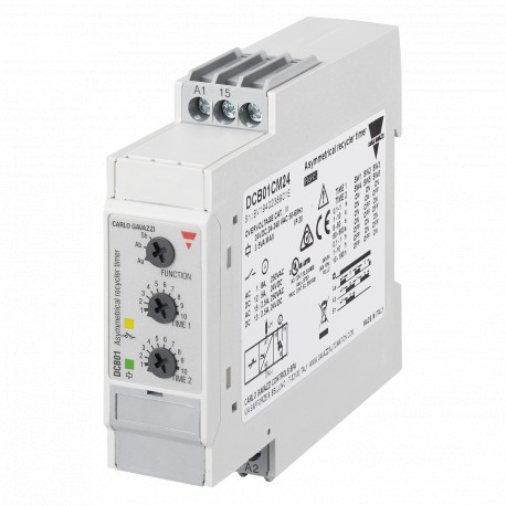 DCB01CM24 CARLO GAVAZZI Selected parameters FUNCTION Asymmetrical recycler OUTPUT SIGNAL 1 relay Others INPU..