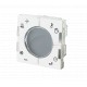 SHA4XTEMDIS CARLO GAVAZZI Outros INFO1 temperatura Visor 44 x 44 INFO3 INFO2 Bus alimentado Info4 44 x 44 di..