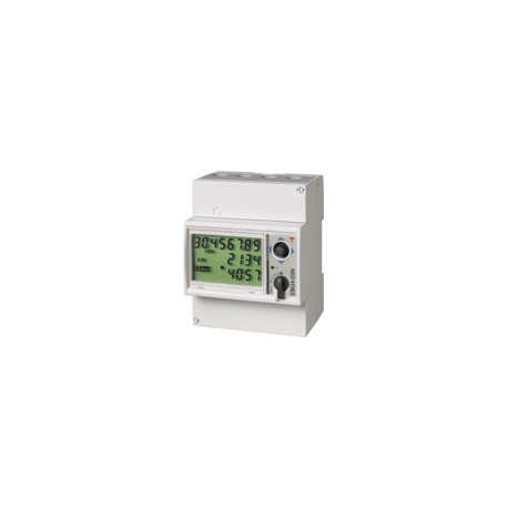 EM24DINAV53DISPFA CARLO GAVAZZI FUNÇÃO parâmetros selecionados Analisador de Potência MID trilho DIN certifi..