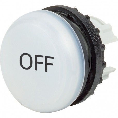 M22-L-W-GB6 186761 EATON ELECTRIC Indicator light, RMQ-Titan, Flush, white, inscribed, ON