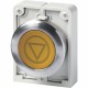 M30C-FDL-Y-X66 197204 EATON ELECTRIC Illuminated pushbutton actuator, Flat Front (drilling dimensions 30.5 m..